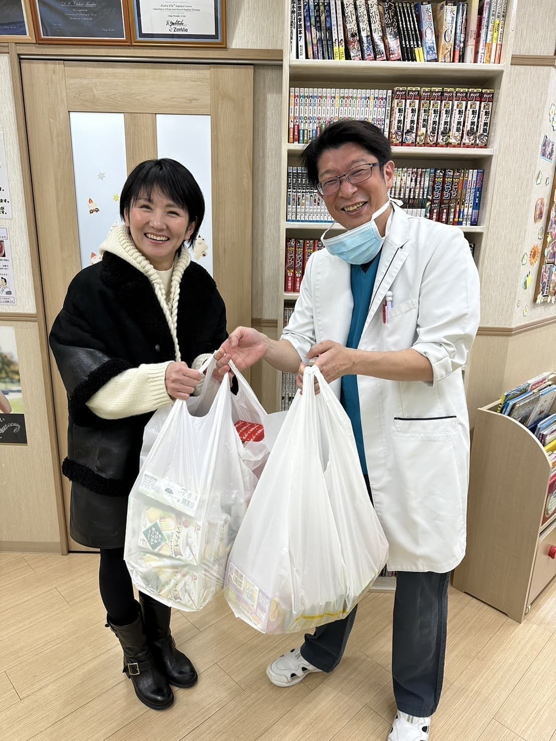 こども食堂へのお菓子