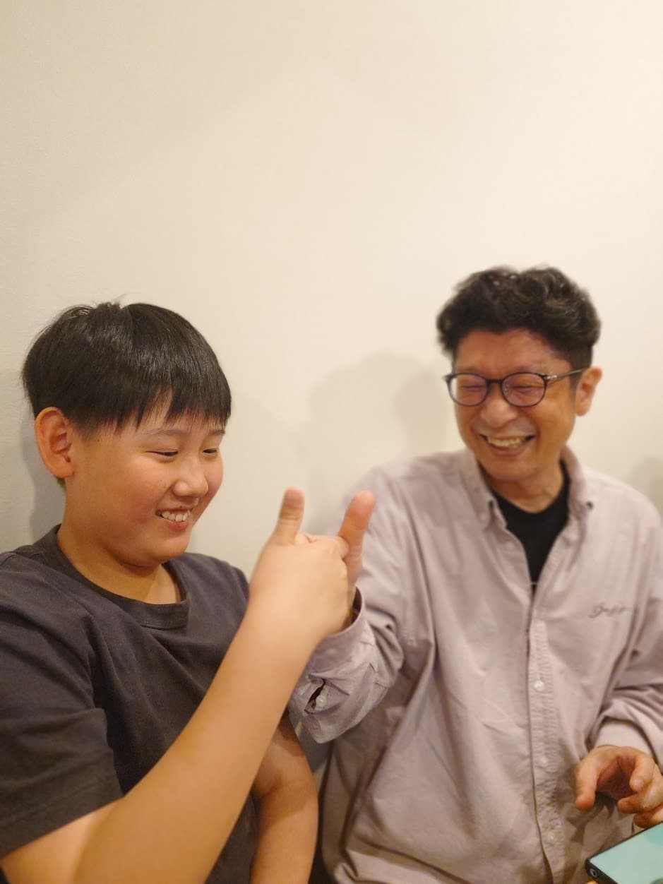 院長の子供好き